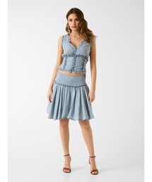 Guess（ゲス）の「REMEDIOS Skirt スカート デニムスカート ミニスカート（スカート）」