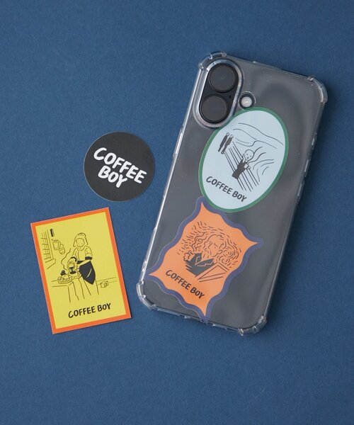 BIRTHDAY BAR(バースデイバー)の「【COFFEE BOY×BIRTHDAY BAR】ステッカーセット(ステッカー/テープ・レディース・ブルー系その他・0)」の2枚目の写真
