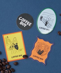 BIRTHDAY BAR（バースデイバー）の「【COFFEE BOY×BIRTHDAY BAR】ステッカーセット（ステッカー/テープ）」