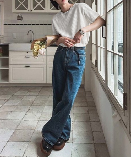 NOWLE（ノウル）の「【NOWLE】透かし編み ドライメッシュ カットオフ Tシャツ（Tシャツ/カットソー・メンズ・ブラック/ホワイト・X-LARGE/LARGE/MEDIUM）」の12枚目の写真
