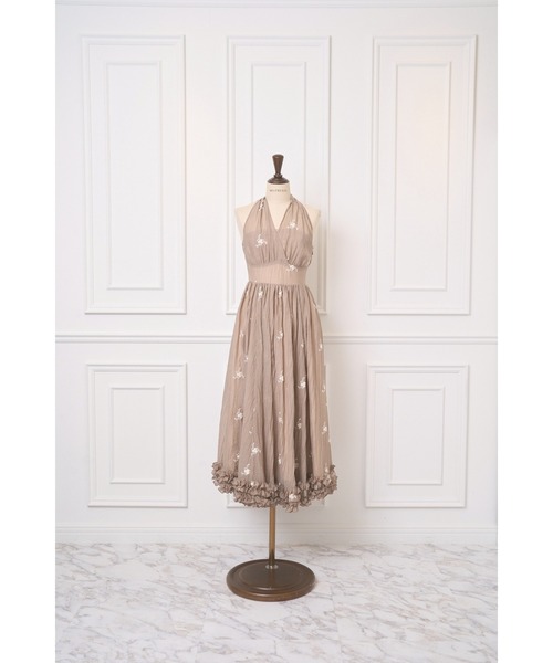 Blooming Veil Halter Dress（ワンピース）｜MISTREASS（ミストレアス