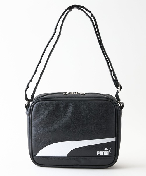 PUMA（プーマ）の「【PUMA/プーマ】【容量4L 高見えPUレザー】ビンテージPUショルダーバッグ 内ポケット付き レトロ ストリート y2k スポーツミックス 古着風 おしゃれ ユニセックス（ショルダーバッグ・メンズ・グリーン/ブラック/ブラウン/ホワイト・FREE）」の7枚目の写真