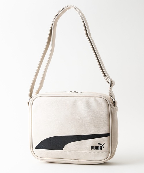 PUMA（プーマ）の「【PUMA/プーマ】【容量4L 高見えPUレザー】ビンテージPUショルダーバッグ 内ポケット付き レトロ ストリート y2k スポーツミックス 古着風 おしゃれ ユニセックス（ショルダーバッグ・メンズ・グリーン/ブラック/ブラウン/ホワイト・FREE）」の15枚目の写真