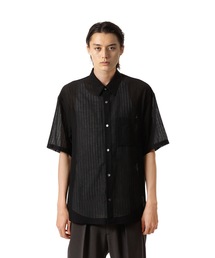 ストライプ レノクロス S/S シャツ / STRIPE LENO CLOTH S/S SHIRT