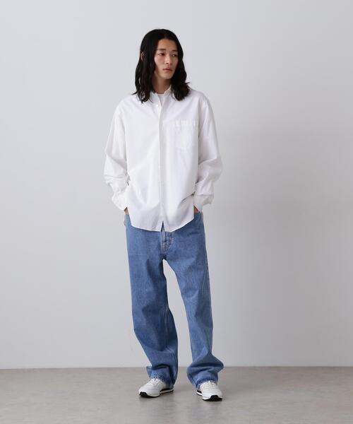 YLEVE(イレーヴ)の「YLEVE / 13.5oz DENIM BAGGY(デニムパンツ・メンズ・グレー/ブルー・4/3/5)」の21枚目の写真