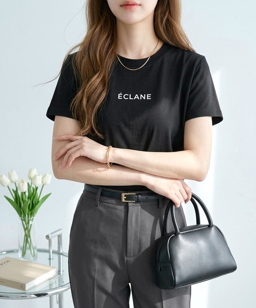 Futier land(フューティアランド)の「【UVカット】【接触冷感】【吸湿速乾】【抗菌】ブリントロゴTシャツ(Tシャツ/カットソー・レディース・ブラック/ホワイト・MEDIUM/LARGE)」の14枚目の写真