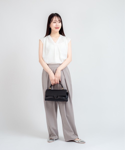 LORISTELLA(ロリステッラ)の「【LORISTELLA】ハンドバッグ ショルダー ワンハンドル バッグ BETH イタリア製 スムースレザー(ショルダーバッグ・レディース・ブラウン/ベージュ系その他/ブラック・FREE)」の16枚目の写真