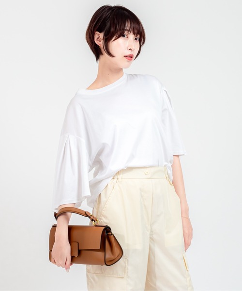 LORISTELLA(ロリステッラ)の「【LORISTELLA】ハンドバッグ ショルダー ワンハンドル バッグ BETH イタリア製 スムースレザー(ショルダーバッグ・レディース・ブラウン/ベージュ系その他/ブラック・FREE)」の18枚目の写真