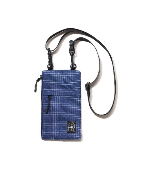 OMCC(オーエムシーシー)の「Phone Sacoche Lattice - フォンサコッシュ ラティス(ボディバッグ/ウエストポーチ・メンズ・ブラウン/ライトグレー/グリーン/パープル/ネイビー/ブラック・ONE SIZE)」の5枚目の写真