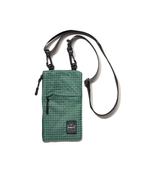 OMCC(オーエムシーシー)の「Phone Sacoche Lattice - フォンサコッシュ ラティス(ボディバッグ/ウエストポーチ・メンズ・ブラウン/ライトグレー/グリーン/パープル/ネイビー/ブラック・ONE SIZE)」の4枚目の写真