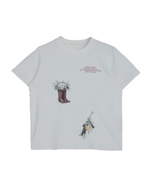 Ameri（アメリ）の「VINTAGE GRAPHIC OVER TEE（Tシャツ/カットソー）」