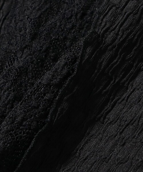 Ray BEAMS(レイビームス)の「レース キリカエ ジャカード ワンピース(ワンピース・レディース・ブラック/アイボリー・ONE SIZE)」の17枚目の写真