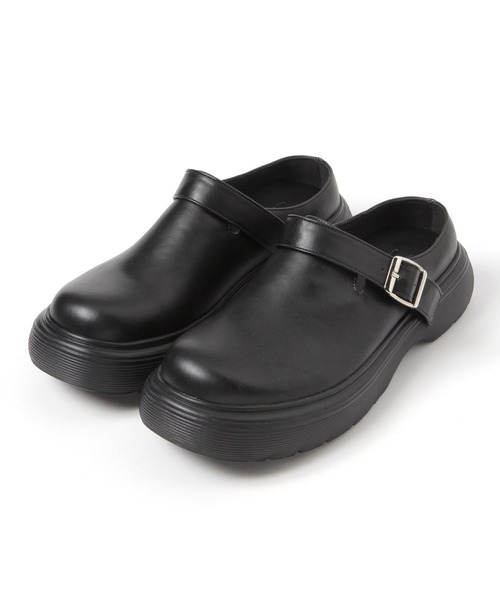 LAKOLE(ラコレ)の「ぷっくりベルトサボ / 801805(その他シューズ・レディース・ブラウン/ブラック・LARGE/MEDIUM)」の9枚目の写真