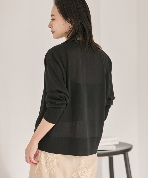 JOURNAL STANDARD(ジャーナルスタンダード)の「《WEB限定追加》【UVカット・抗菌】パーフェクトサマーカーディガン(カーディガン/ボレロ・レディース・ブラック・FREE)」の19枚目の写真