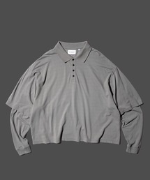 THE MAGUEY / ザ マゲイ LAYERED POLO レイヤードポロシャツ