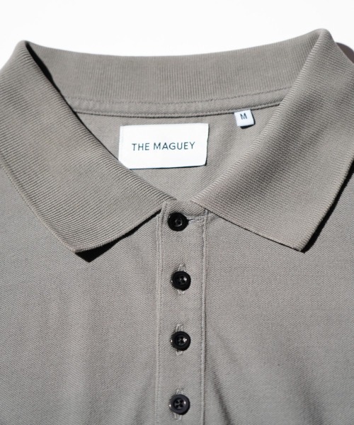 C.E.L.STORE(セルストア)の「THE MAGUEY / ザ マゲイ LAYERED POLO レイヤードポロシャツ(ポロシャツ・メンズ・チャコールグレー・LARGE/MEDIUM)」の4枚目の写真