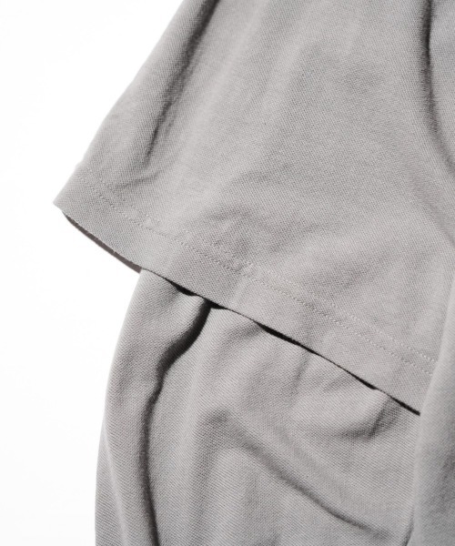 C.E.L.STORE(セルストア)の「THE MAGUEY / ザ マゲイ LAYERED POLO レイヤードポロシャツ(ポロシャツ・メンズ・チャコールグレー・LARGE/MEDIUM)」の5枚目の写真