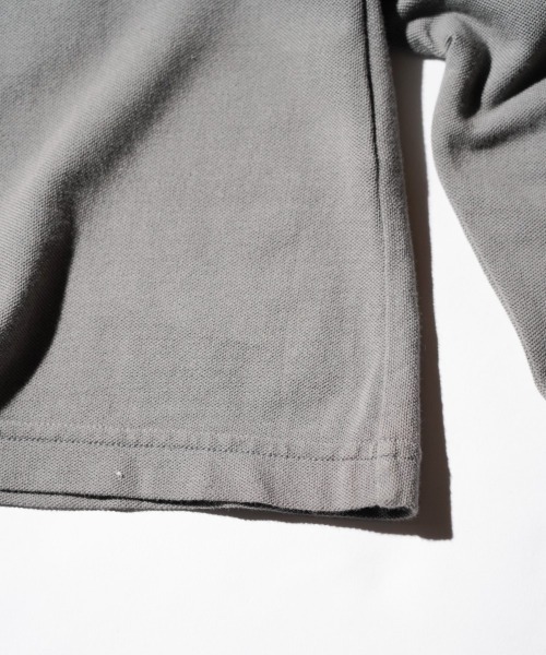 C.E.L.STORE(セルストア)の「THE MAGUEY / ザ マゲイ LAYERED POLO レイヤードポロシャツ(ポロシャツ・メンズ・チャコールグレー・LARGE/MEDIUM)」の7枚目の写真