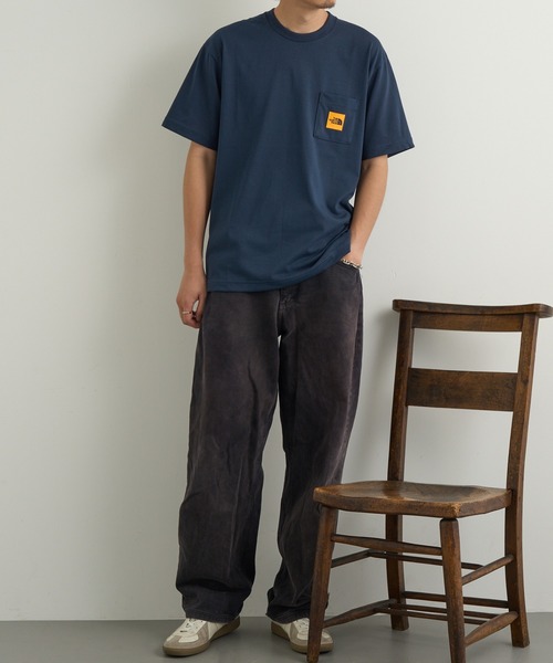 THE NORTH FACE(ザノースフェイス)の「【THE NORTH FACE】S/S SQ LG POCKET T(Tシャツ/カットソー・メンズ・ネイビー/ブラック・M/L)」の18枚目の写真