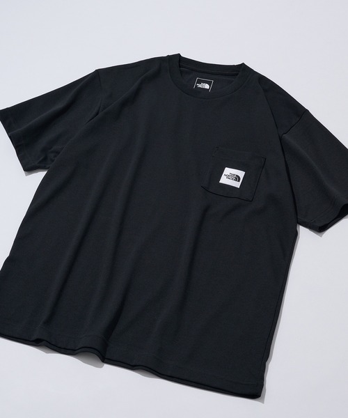 THE NORTH FACE(ザノースフェイス)の「【THE NORTH FACE】S/S SQ LG POCKET T(Tシャツ/カットソー・メンズ・ネイビー/ブラック・M/L)」の12枚目の写真