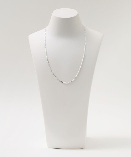 BEAUTY&YOUTH UNITED ARROWS(ビューティーアンドユースユナイテッドアローズ)の「<eoa>パターン スリム チェーン ネックレス(ネックレス・メンズ・シルバー・FREE)」の8枚目の写真