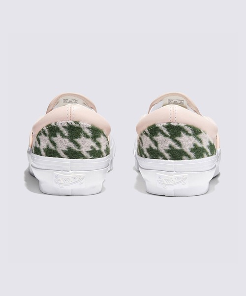 VANS(バンズ)の「VANS PREMIUM スリッポン 98 / Slip-On Reissue 98 LX HOUNDSTO VN000CSEYWC1(スリッポン・メンズ・ピンク・8)」の4枚目の写真