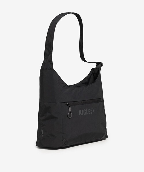 AIGLE(エーグル)の「EARTH 撥水 2WAYショルダートートバッグ 10L(ショルダーバッグ・レディース・バイオレット/ブラック・FREE)」の4枚目の写真