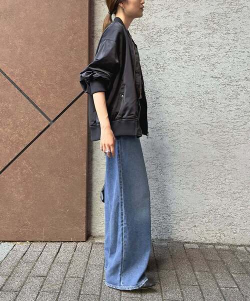 Levi's(リーバイス)の「Levi’s/リーバイス SLOBE別注 CINCH WIDE LEG デニムパンツ 【洗濯機使用可能】(デニムパンツ・レディース・ネイビー/ブルー・26cm/25cm/24cm/29cm/23cm/28cm/27cm)」の11枚目の写真