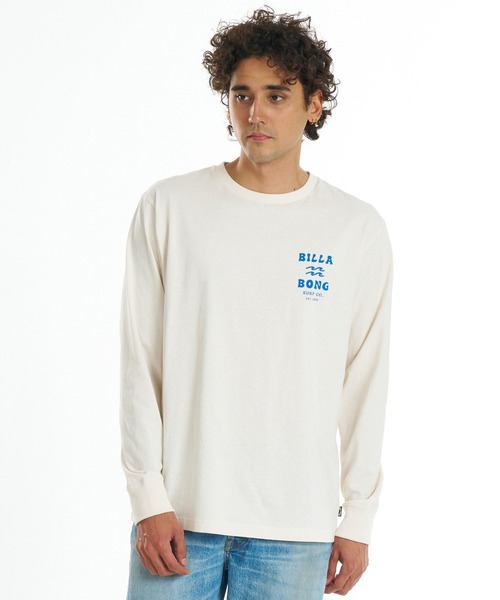 BILLABONG(ビラボン)の「BILLABONG メンズ ONE TIME ロンT 【2026年秋冬モデル】/ビラボンバックプリント長袖ロンT(Tシャツ/カットソー・メンズ・グリーン系その他/ブラック系その他/クリーム・LARGE/MEDIUM/SMALL/X-LARGE)」の15枚目の写真