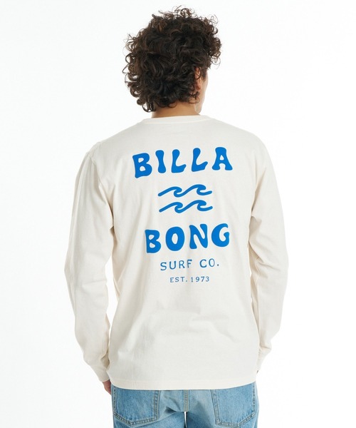 BILLABONG(ビラボン)の「BILLABONG メンズ ONE TIME ロンT 【2026年秋冬モデル】/ビラボンバックプリント長袖ロンT(Tシャツ/カットソー・メンズ・グリーン系その他/ブラック系その他/クリーム・LARGE/MEDIUM/SMALL/X-LARGE)」の16枚目の写真