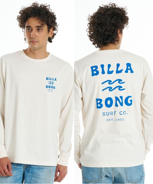 BILLABONG(ビラボン)の「BILLABONG メンズ ONE TIME ロンT 【2026年秋冬モデル】/ビラボンバックプリント長袖ロンT(Tシャツ/カットソー・メンズ・グリーン系その他/ブラック系その他/クリーム・LARGE/MEDIUM/SMALL/X-LARGE)」の9枚目の写真