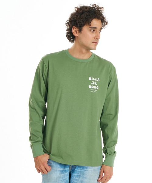 BILLABONG(ビラボン)の「BILLABONG メンズ ONE TIME ロンT 【2026年秋冬モデル】/ビラボンバックプリント長袖ロンT(Tシャツ/カットソー・メンズ・グリーン系その他/ブラック系その他/クリーム・LARGE/MEDIUM/SMALL/X-LARGE)」の10枚目の写真