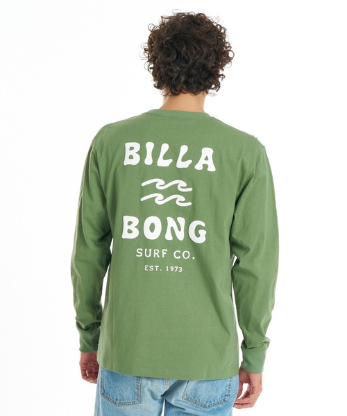 BILLABONG(ビラボン)の「BILLABONG メンズ ONE TIME ロンT 【2026年秋冬モデル】/ビラボンバックプリント長袖ロンT(Tシャツ/カットソー・メンズ・グリーン系その他/ブラック系その他/クリーム・LARGE/MEDIUM/SMALL/X-LARGE)」の11枚目の写真