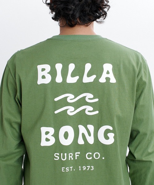 BILLABONG(ビラボン)の「BILLABONG メンズ ONE TIME ロンT 【2026年秋冬モデル】/ビラボンバックプリント長袖ロンT(Tシャツ/カットソー・メンズ・グリーン系その他/ブラック系その他/クリーム・LARGE/MEDIUM/SMALL/X-LARGE)」の5枚目の写真