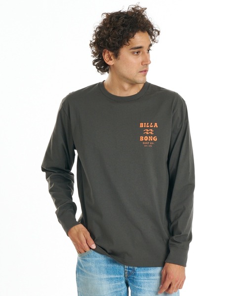 BILLABONG(ビラボン)の「BILLABONG メンズ ONE TIME ロンT 【2026年秋冬モデル】/ビラボンバックプリント長袖ロンT(Tシャツ/カットソー・メンズ・グリーン系その他/ブラック系その他/クリーム・LARGE/MEDIUM/SMALL/X-LARGE)」の18枚目の写真