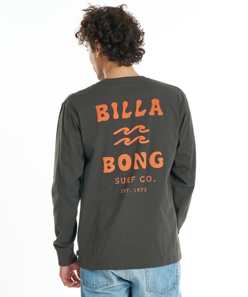 BILLABONG(ビラボン)の「BILLABONG メンズ ONE TIME ロンT 【2026年秋冬モデル】/ビラボンバックプリント長袖ロンT(Tシャツ/カットソー・メンズ・グリーン系その他/ブラック系その他/クリーム・LARGE/MEDIUM/SMALL/X-LARGE)」の12枚目の写真