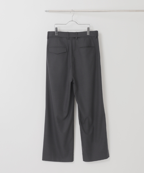 EDIFICE（エディフィス）の「ウール ツイル ベルテッド パンツ（スラックス・メンズ・チャコールグレー/ブラウン・SMALL/MEDIUM/LARGE）」の16枚目の写真