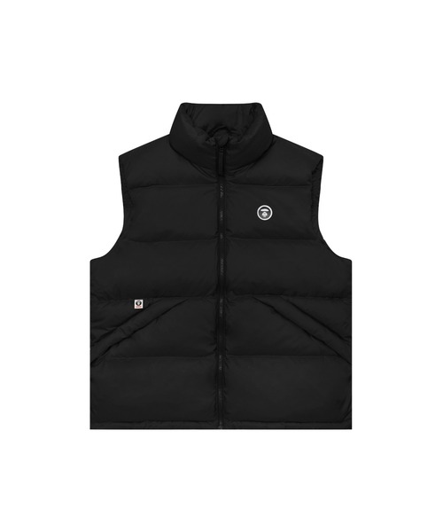 AAPE BY A BATHING APE(エーエイプバイアベイシングエイプ)の「AAPE NOW DOWN VEST(ダウンベスト・メンズ・アイボリー/ブラック/ネイビー/オレンジ系その他6・X-LARGE/SMALL/MEDIUM/LARGE/XX-LARGE)」の3枚目の写真