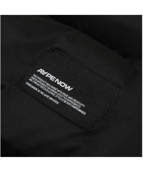 AAPE BY A BATHING APE(エーエイプバイアベイシングエイプ)の「AAPE NOW DOWN VEST(ダウンベスト・メンズ・アイボリー/ブラック/ネイビー/オレンジ系その他6・X-LARGE/SMALL/MEDIUM/LARGE/XX-LARGE)」の11枚目の写真