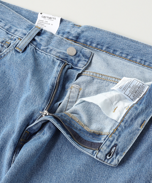 Carhartt WIP(カーハートダブリューアイピー)の「CARHARTT WIP / カーハート ダブリューアイピー Landon Pant heavy stone wash(デニムパンツ・メンズ・ブルー・32/30/34)」の5枚目の写真