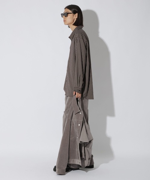LAKOLE(ラコレ)の「TRギンガムチェック長袖シャツ / 1075440(シャツ/ブラウス・メンズ・ホワイト/ブラウン/ネイビー・LARGE/MEDIUM)」の9枚目の写真