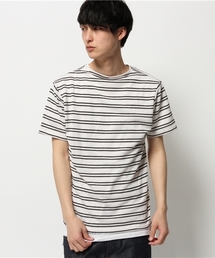 VENCEEXCHANGE | ボーダー ロング丈アンサンブル(Tシャツ/カットソー)