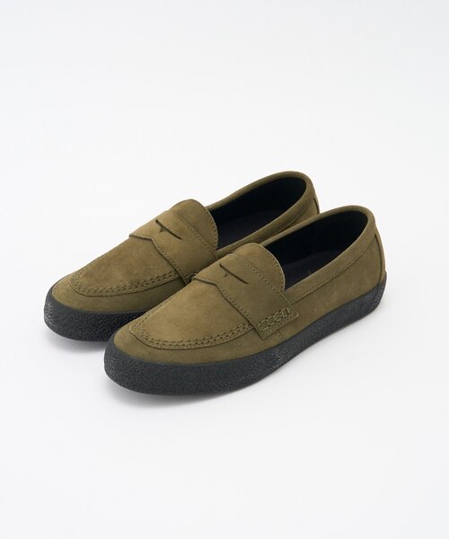 CONVERSE(コンバース)の「【CONVERSE/コンバース】CS LOAFER II SK CS / ローファー Ⅱ SK(スニーカー・メンズ・オリーブ/ブラウン・28cm/27cm)」の2枚目の写真