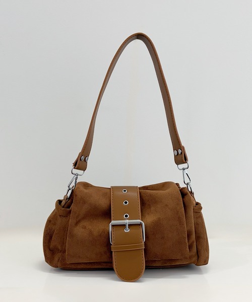 frunco(フランコ)の「【ZOZOTOWN限定】2WAYハトメベルトショルダーバッグ(ショルダーバッグ・レディース・ダークブラウン/ブラック/ブラウン・FREE)」の6枚目の写真