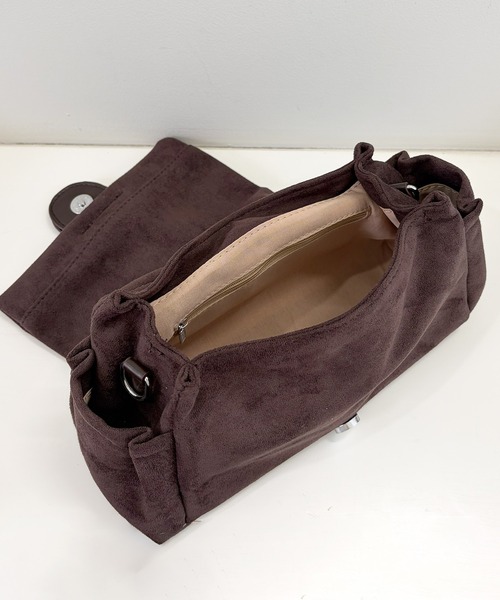 frunco(フランコ)の「【ZOZOTOWN限定】2WAYハトメベルトショルダーバッグ(ショルダーバッグ・レディース・ダークブラウン/ブラック/ブラウン・FREE)」の10枚目の写真