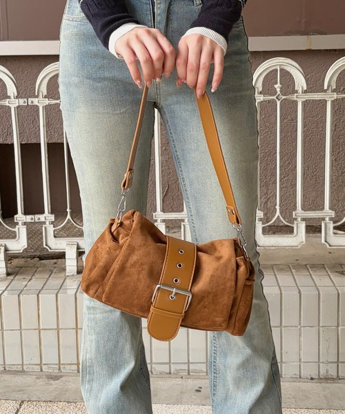 frunco(フランコ)の「【ZOZOTOWN限定】2WAYハトメベルトショルダーバッグ(ショルダーバッグ・レディース・ダークブラウン/ブラック/ブラウン・FREE)」の17枚目の写真