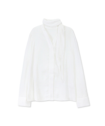 SCARF BLOUSE (2color)