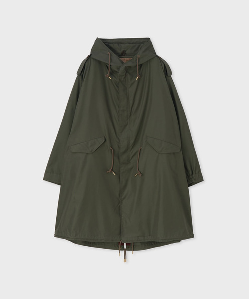 Paul Smith(ポールスミス)の「ヘリテイジ コットンナイロン モッズコート / 263256 MRCT04(モッズコート・メンズ・グリーン/ブラック・LARGE/MEDIUM)」の1枚目の写真