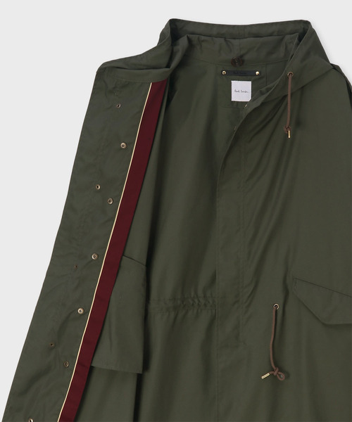 Paul Smith(ポールスミス)の「ヘリテイジ コットンナイロン モッズコート / 263256 MRCT04(モッズコート・メンズ・グリーン/ブラック・LARGE/MEDIUM)」の16枚目の写真