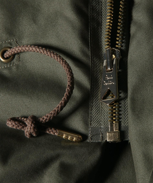 Paul Smith(ポールスミス)の「ヘリテイジ コットンナイロン モッズコート / 263256 MRCT04(モッズコート・メンズ・グリーン/ブラック・LARGE/MEDIUM)」の20枚目の写真
